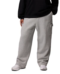 Columbia Plus Size Aldermore Fleece Cargo Pants