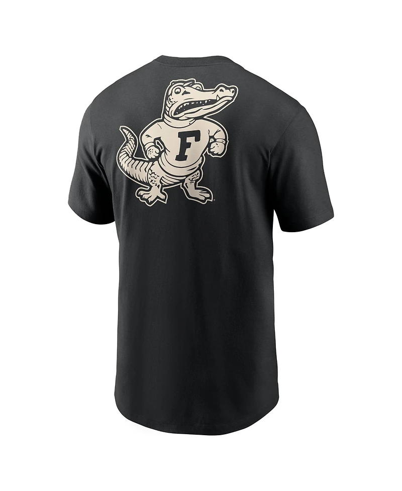 Nike Men's Black Florida Gators Fashion 2-Hit T-Shirt