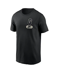 Nike Men's Black Georgia Bulldogs Fashion 2-Hit T-Shirt