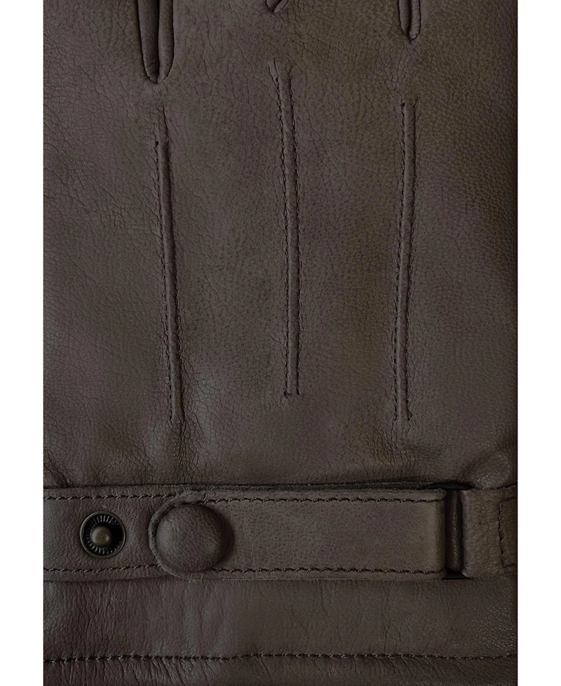 Kessler Men's Men`s Casual Premium Leather Touchscreen Gloves "Gordon Touch