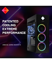 Hp Omen 45L Gaming Tower Desktop Intel Core Ultra 9 285K 16GB Ram Nvidia GeForce Rtx 5080 1TB Ssd Storage Windows 11 Home - Black