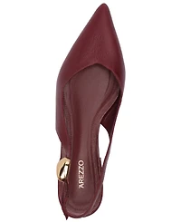 Arezzo Women's Farrah Slingback Ballet Flats