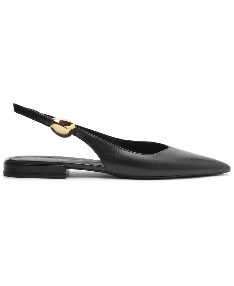 Arezzo Women's Farrah Slingback Ballet Flats