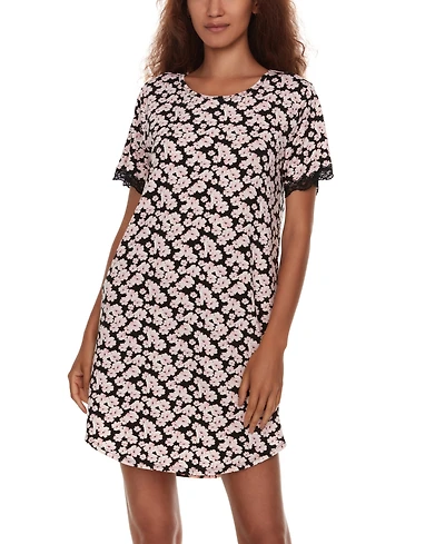 Flora by Nikrooz Women's Kathleen Short Sleeve Sleepshirt