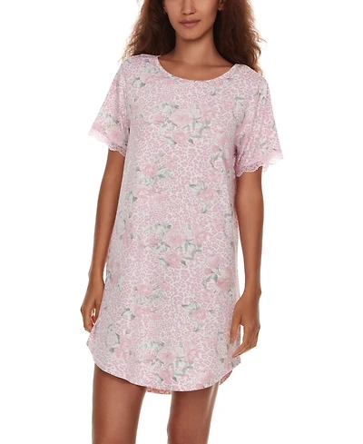 Flora by Flora Nikrooz Women's Kathleen Short Sleeve Sleepshirt
