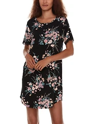 Flora by Nikrooz Women's Kathleen Short Sleeve Sleepshirt