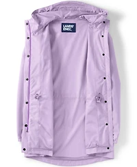Lands' End Women's Squall Packable Waterproof Raincoat