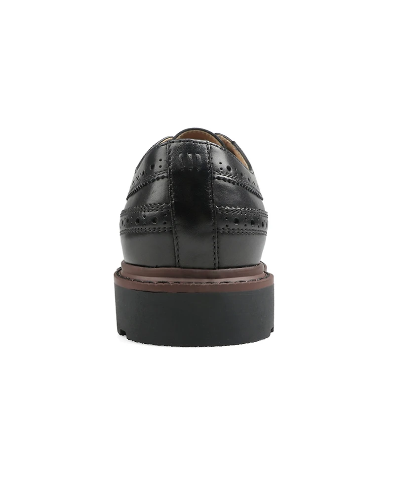 Bar Iii Men's Williem Leather Wingtip Lace-Up Dress Shoes, Macy's Exclusive