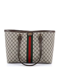 Pre-Owned Balenciaga Medium x Gucci The Hacker Project Tote Bb Coated Canvas