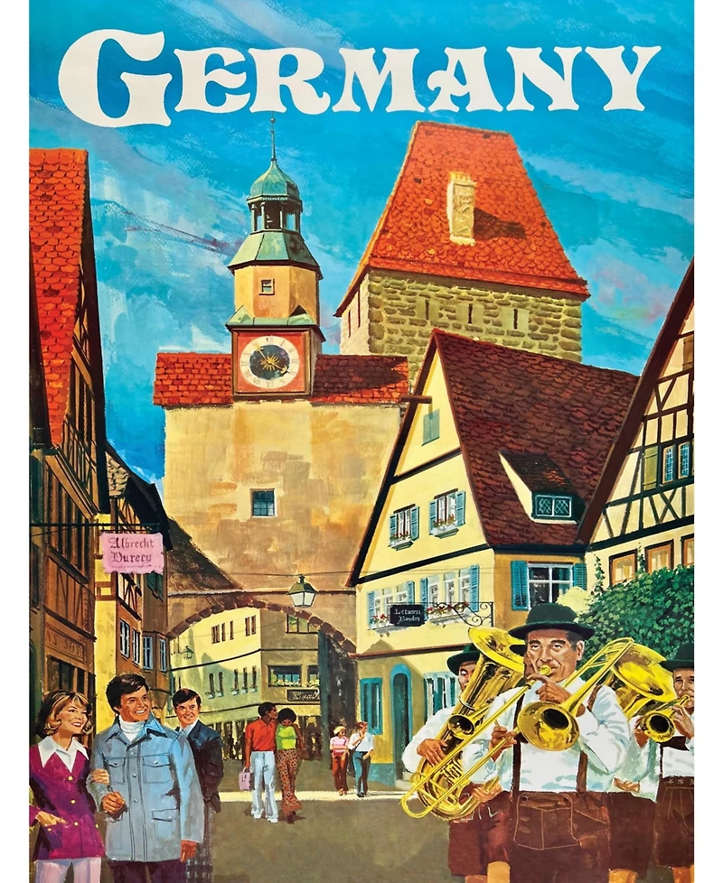 New York Puzzle Company Welcome to Deutschland 1000 Piece Puzzle
