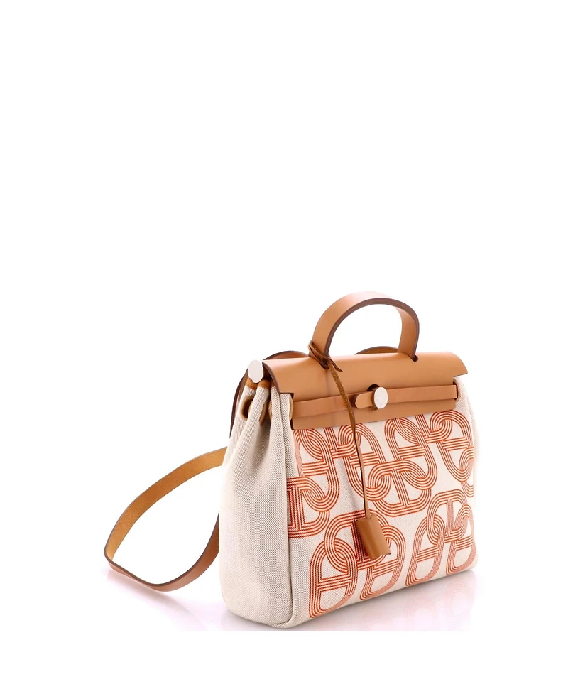 Pre-Owned Hermes 31 Herbag Zip Circuit 24 Vache Hunter and Leather