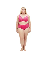 City Chic Plus Paige Hi Brief