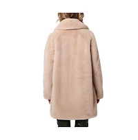 Bernardo Women's Swing Faux Fur Coat