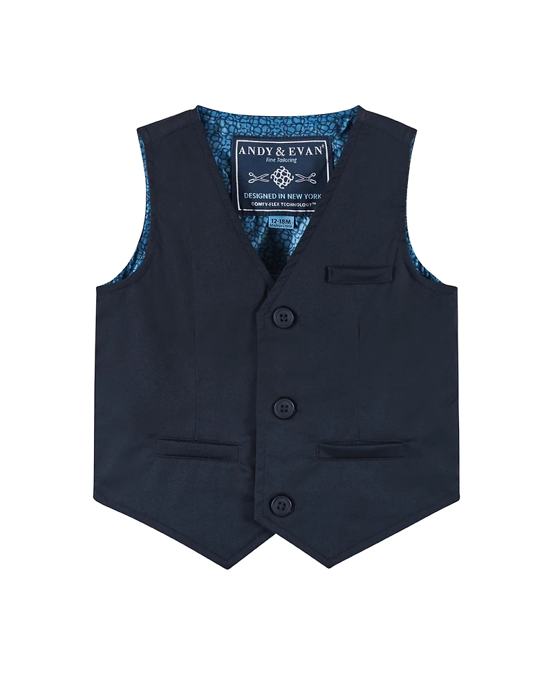 Andy & Evan Infant Boys Bowtie Vest Set