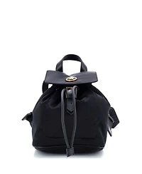 Pre-Owned Versace Small Medusa Drawstring Backpack Nylon