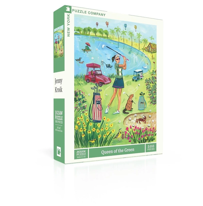 New York Puzzle Company Queen of the Green 500 Piece Puzzle