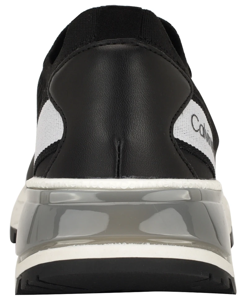 Calvin Klein Women's Geneo Lightweight Knit Sneakers