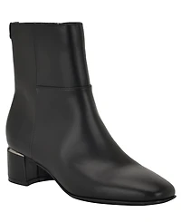 Calvin Klein Women's Parry Block Heel Ankle Booties