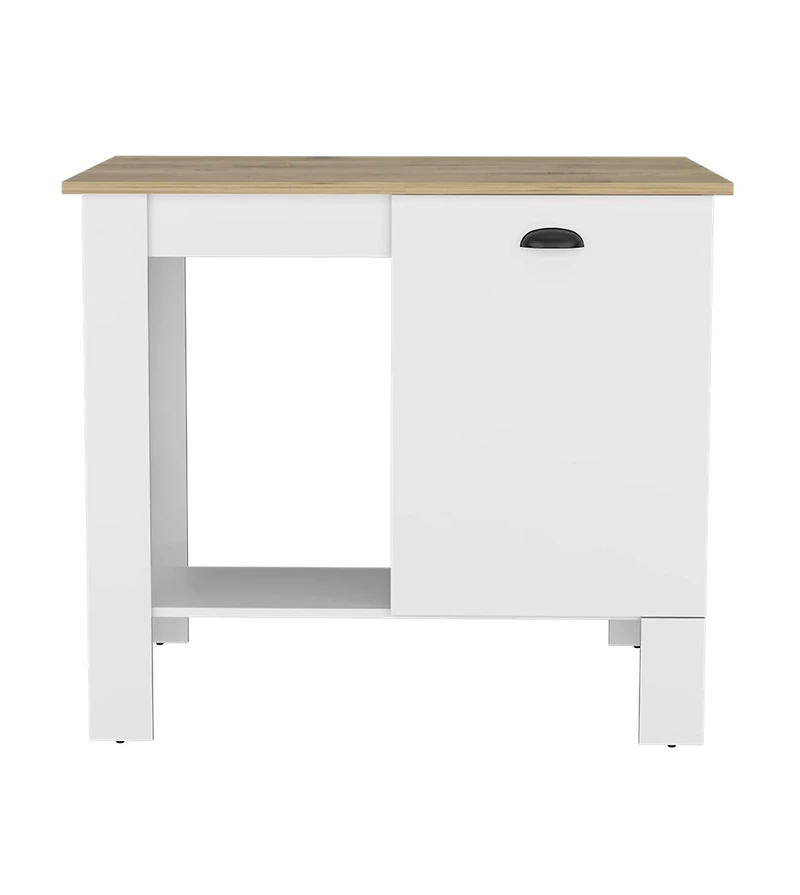 Slickblue Freestanding Kitchen Island Table with Ample Storage for Cooking Essentials