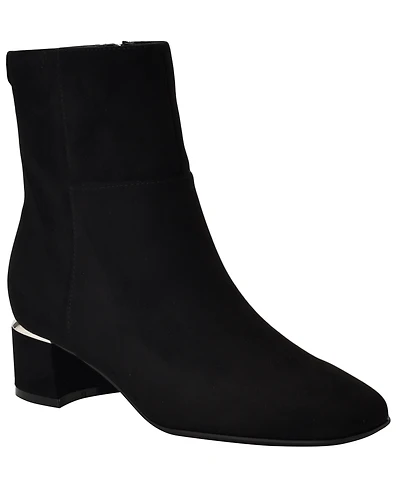 Calvin Klein Women's Parry Block Heel Ankle Booties