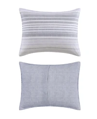Tommy Hilfiger Bold Stripe Textured Cotton 2-Pc. Duvet Cover Set, Twin