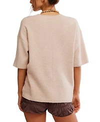 Free People Women's Margot Crewneck Sweater T-Shirt