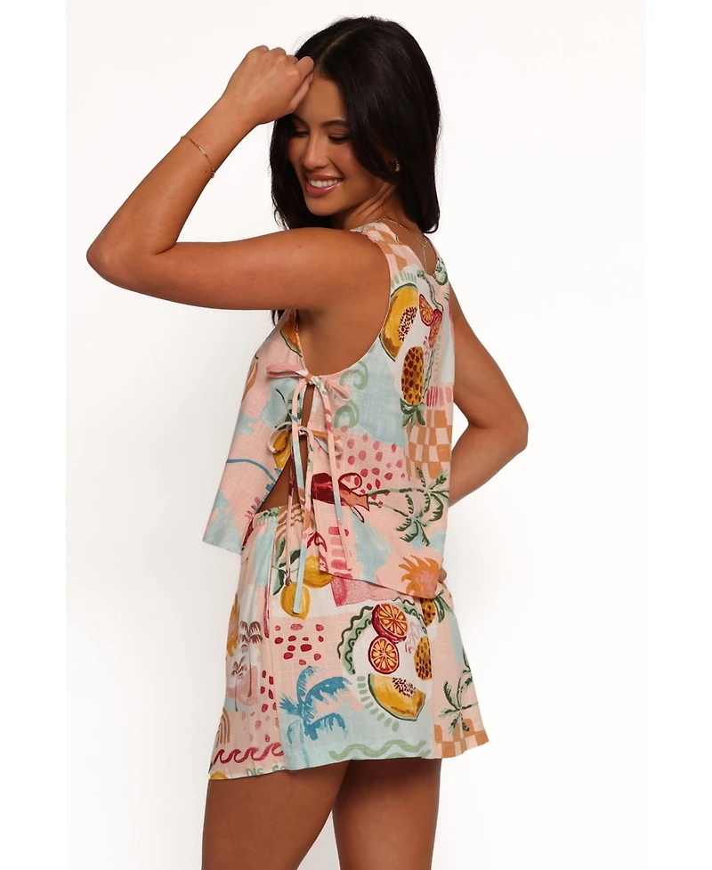 Petal and Pup Abella Side Tie Top