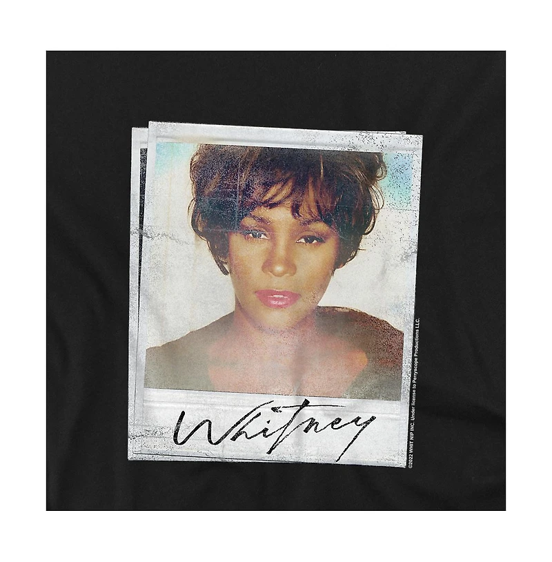 Logovision Men's Whitney Houston Snapshot T Shirt