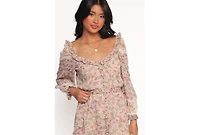 Petal and Pup Women's Sylvia Long Sleeve Mini Dress