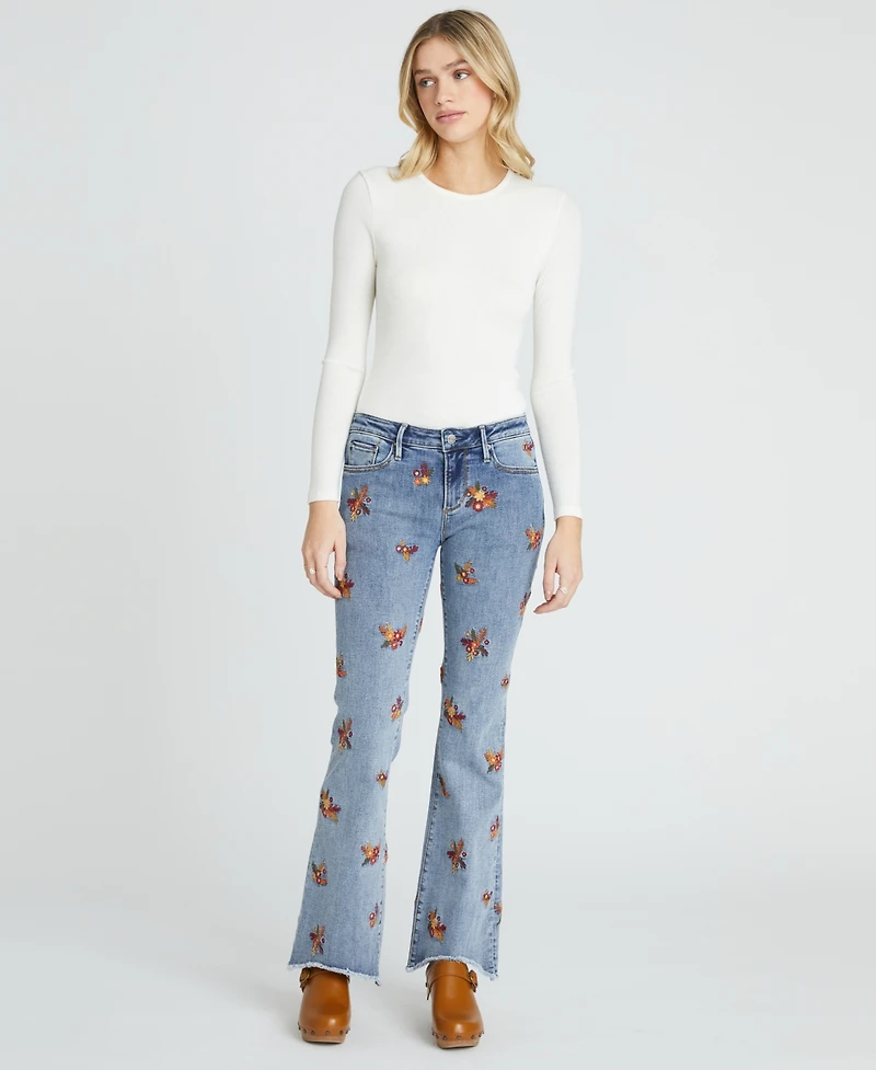 Driftwood Women's Eva X Fall Low Rise Jeans