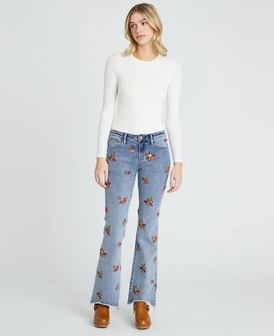 Driftwood Women's Eva X Fall Low Rise Jeans