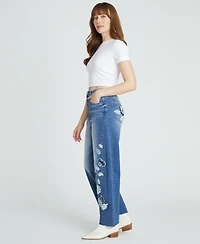 Driftwood Women's Parker X Floral Foliage Jeans
