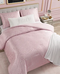 Juicy Couture Sparkle Zebra Jacquard 2-Pc. Comforter Set, Twin/Twin Xl