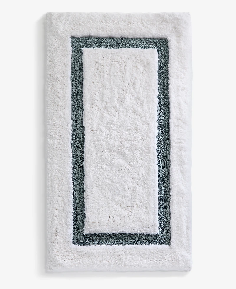 Hotel Collection Linea Cotton Bath Rug, 20" x 34"
