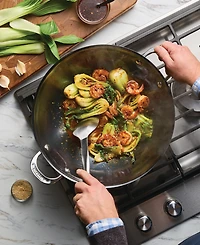 Anolon EverLast N2 Carbon Steel 14" Wok