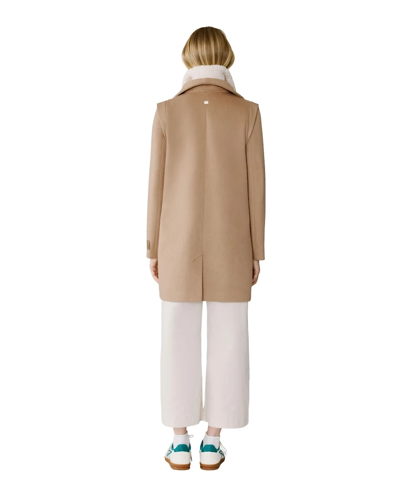 Soia & Kyo Women's Kiana Wool Moto Coat