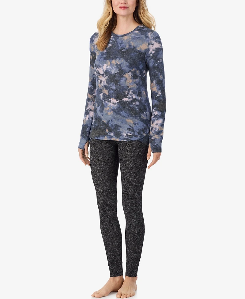 Cuddl Duds Petite Soft Knit Crewneck Top