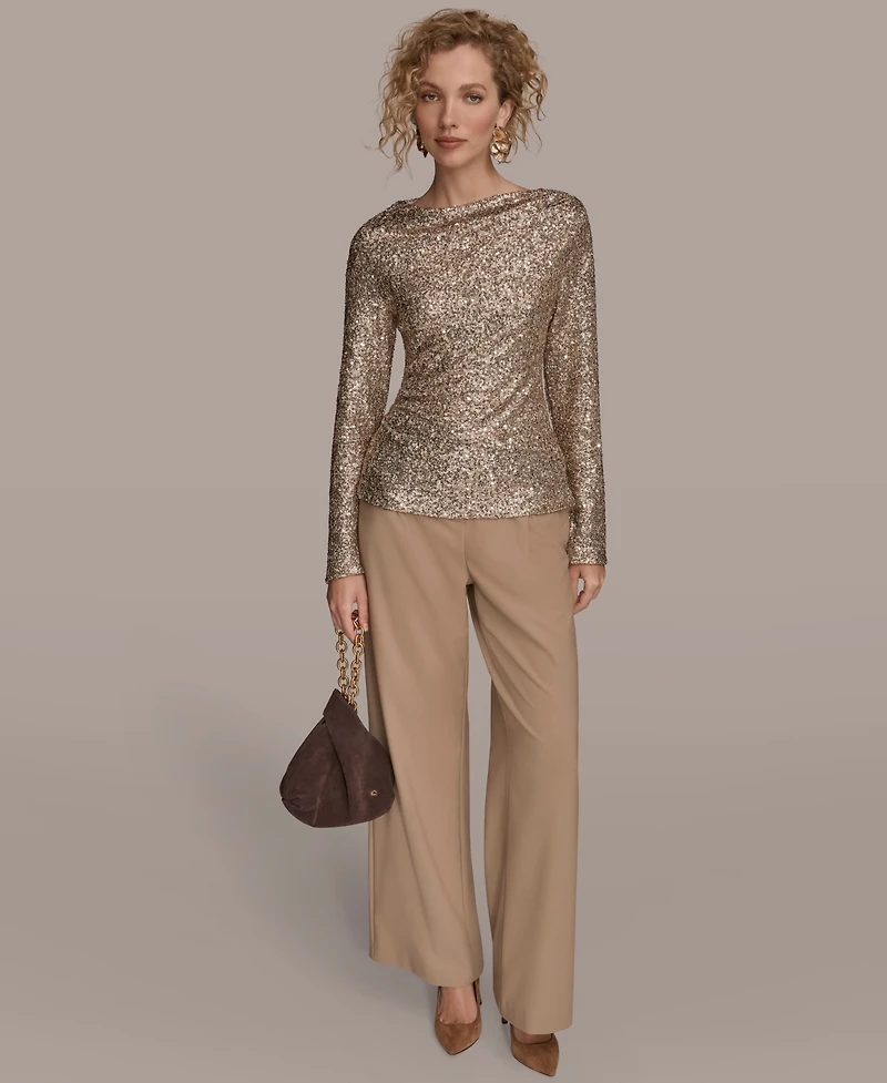 Donna Karan New York Women's Long Sleeve Top
