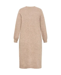 City Chic Women's Plus Eleni Cardigan Midi Dress