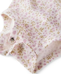 Little Planet by Carter's Baby Girls 2-Pack Organic Printed Bodysuits