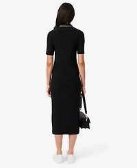 Lacoste Usa Women's Slim Fit Polo Dress