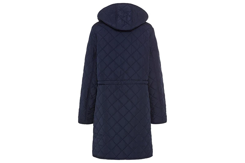Olsen Women's Longline Quilted Coat