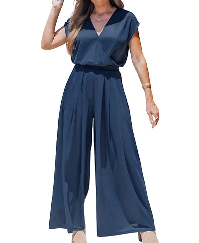 Cupshe Women's Her Element Blue Jumpsuit