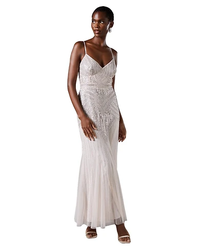 Coast Women's Deco Embellished Cami Maxi Dress