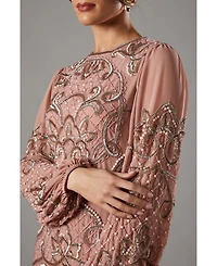 Coast Women's Muse Chiffon Embellished Mini Dress