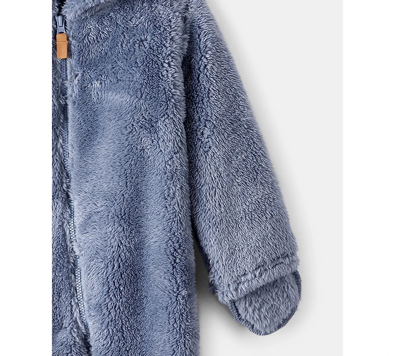 Carter's Baby Boys Hooded Jumpsuit