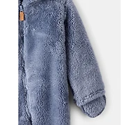 Carter's Baby Boys Hooded Jumpsuit
