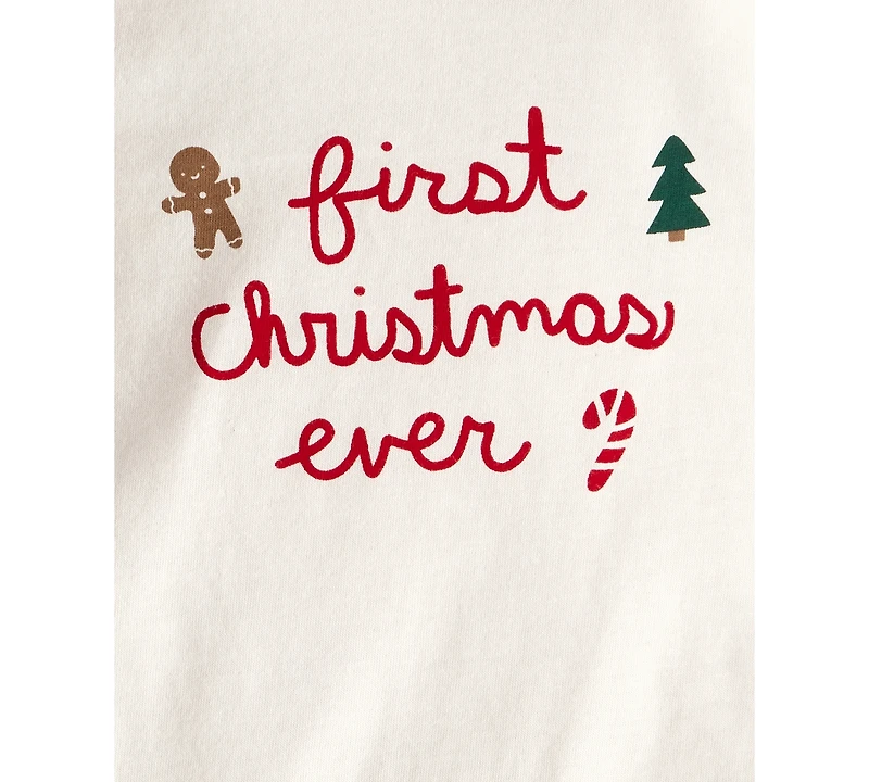 Carter's Baby Boys or Girls First Christmas Ever Bodysuit and Pants, 2-Piece Set
