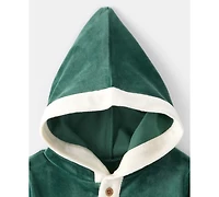Carter's Baby Boys Elf Style Hooded Jumpsuit