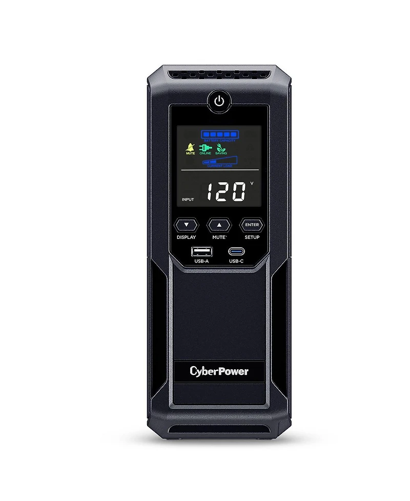 CyberPower CP1350AVRLCD3 1350VA/815W Sinewave LCD Mini-Tower Ups System